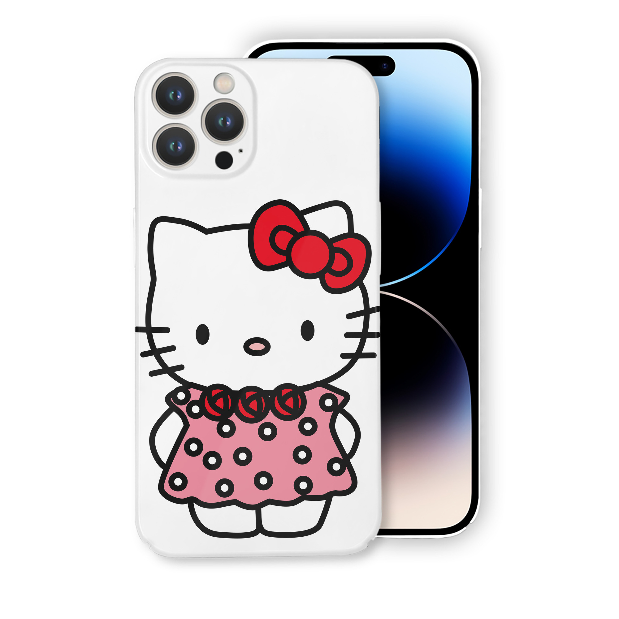 （画像用） Hello Kitty ハローキティ 【iPhone 14シリーズ対応】ハードケース